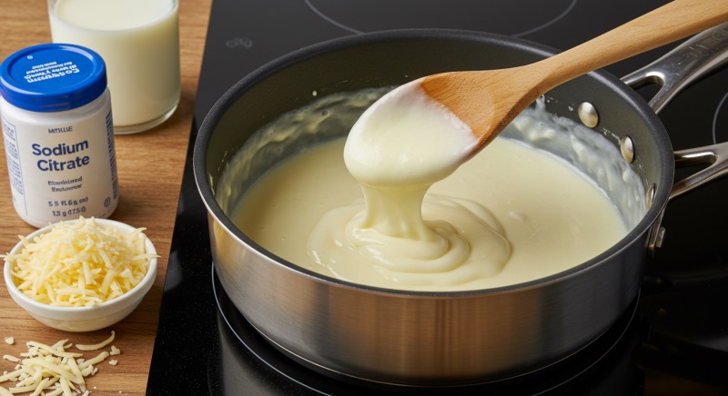 how to use sodium citrate for cheese sauce