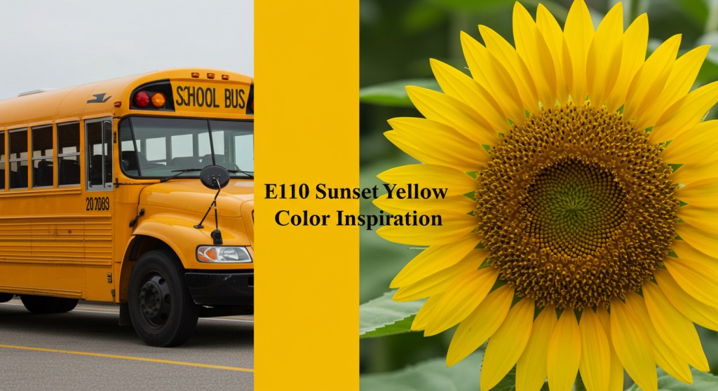 E110 Sunset Yellow