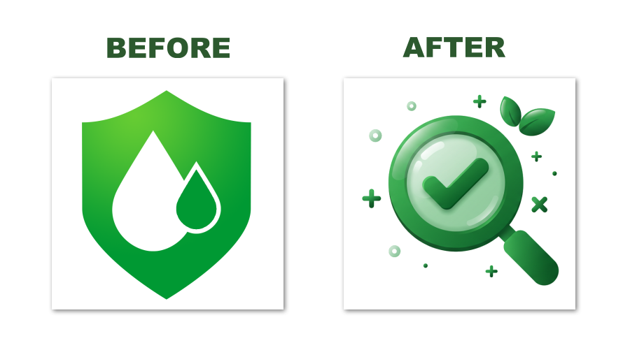 New Logo and old Logo